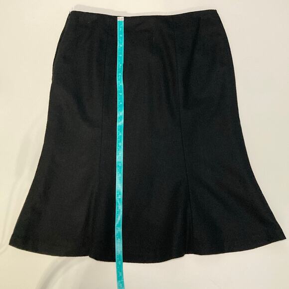 GAP Women’s Size 6 Stretch Fit Wool Blend Black Trumpet Pencil Skirt - Picture 6 of 7